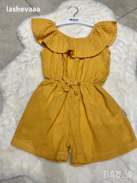 Гащеризон за момиче в жълто, снимка 1