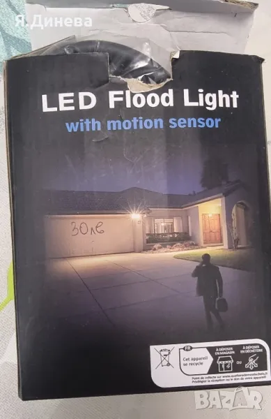 Led лампа с фото клетка , снимка 1