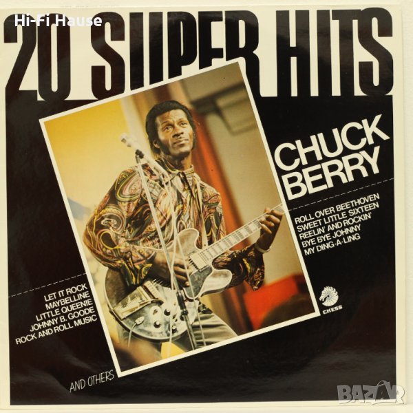 Chuck berry 20 super hits-Грамофонна плоча-LP 12”, снимка 1