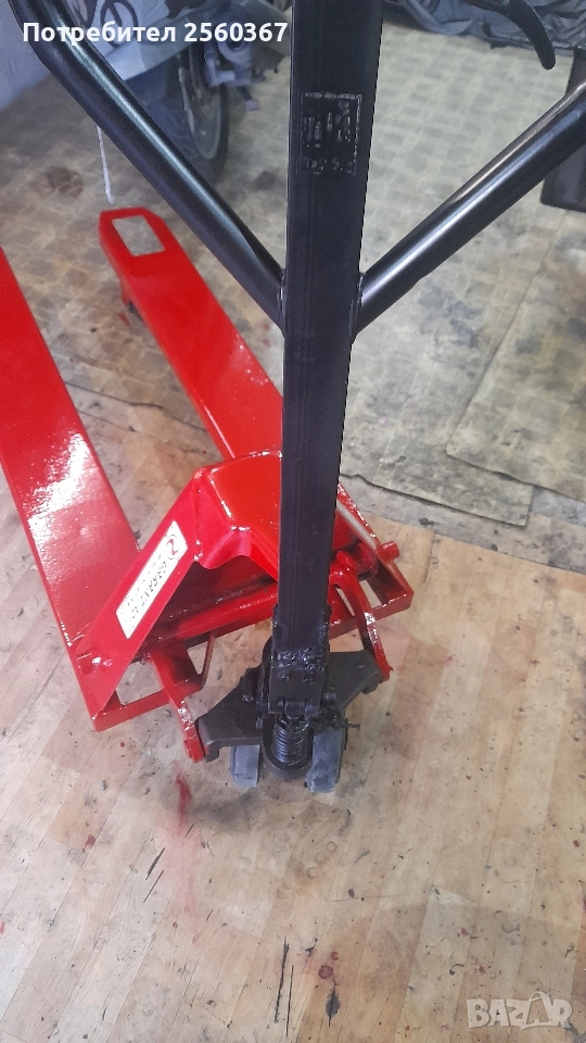 продавам палетна количка 2,3 т., снимка 1