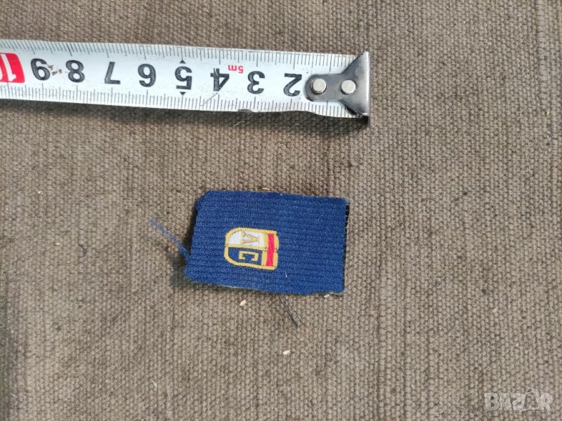 Продавам малка текстилна Емблема  ЛС Левски, снимка 1
