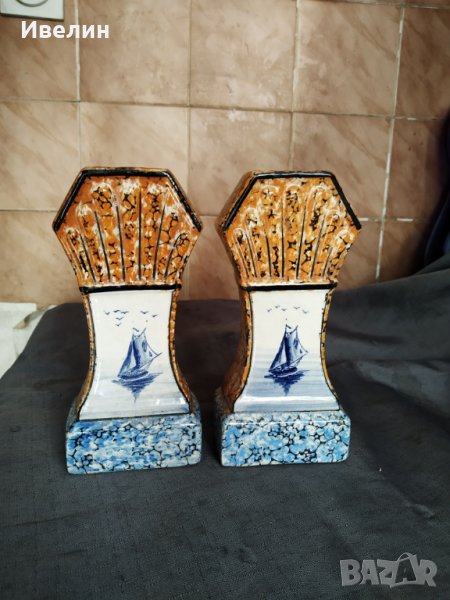 две порцеланови вази-комплект, снимка 1