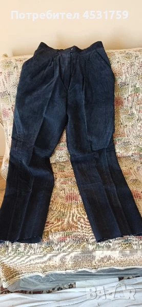 Велурен  панталон – 50 лв., снимка 1