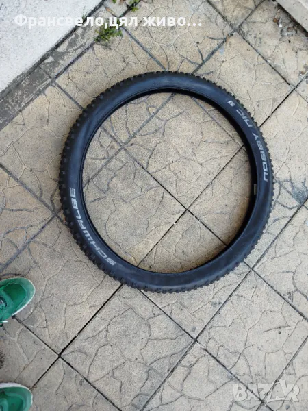 27.5 цола гума за велосипед колело schwalbe Nobby nic 2.8, снимка 1