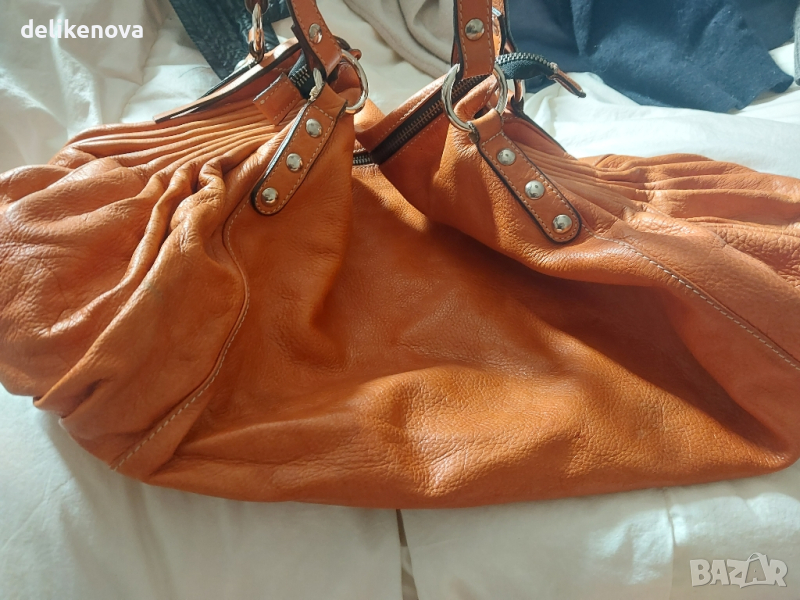 MAXIMA. 🇮🇹  Original  Голяма кожена чанта, снимка 1