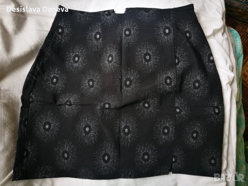 Ластична пола, черна, размер xs, s, снимка 1