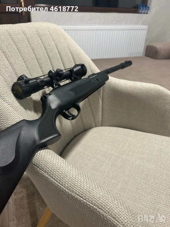 Пушка Hatsan alpha с оптика Bushnell 3-9x40, снимка 1