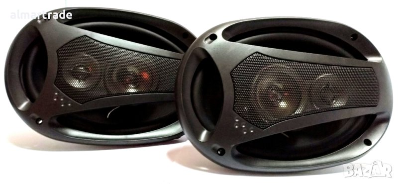 Тонколони за кола SuperSound MC6947 тип Елипси 6"x9"(15смх23см), 250W, снимка 1