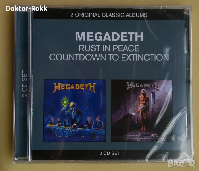 Megadeth – Rust In Peace / Countdown To Extinction 2012 [ 2 CD ], снимка 1