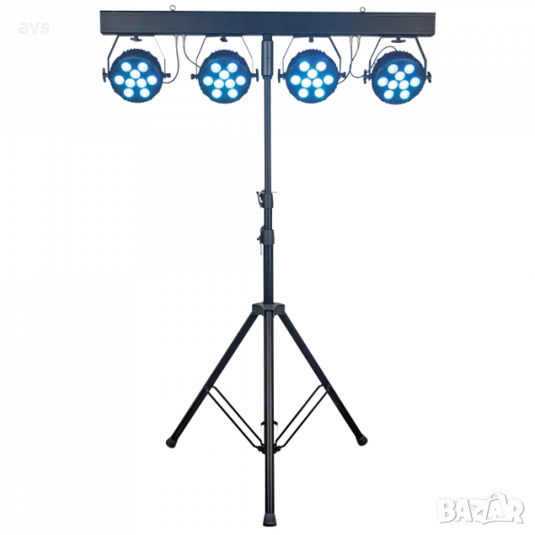 Мулти ефект сет Showtec Lightset PRO 9/10 RGBM, снимка 1