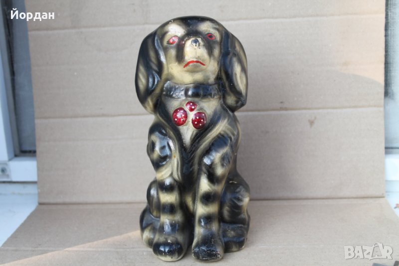 Стара Българска  керамика - Куче касичка, снимка 1