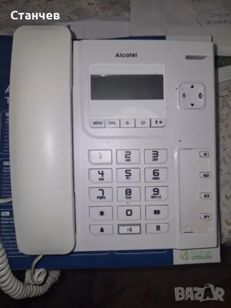 Стационарен телефон Alcatel Temporis 56 БЯЛ, снимка 1