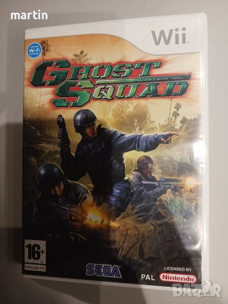 Nintendo Wii игра Ghost Squad, снимка 1