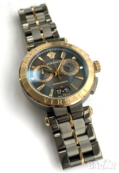 Луксозен мъжки часовник Versace VE1D00619 Aion Chrono Swiss Made, снимка 1