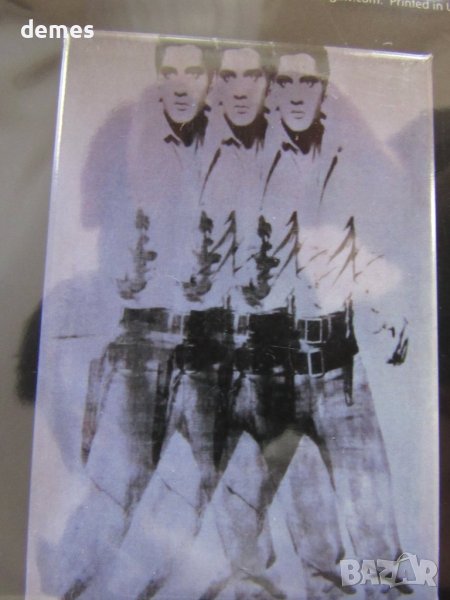 Метален магнит от Лондон-Елвис Пресли, Великобритания-, снимка 1