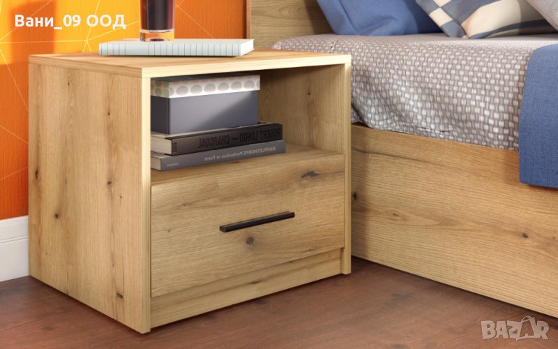Стилно нощно шкафче, снимка 1
