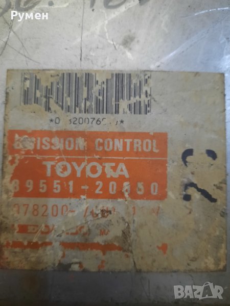 ECU ENGINE CONTROLLER TOYOTA CARINA 2.0 D 1,6 16 V 89551-20050, снимка 1
