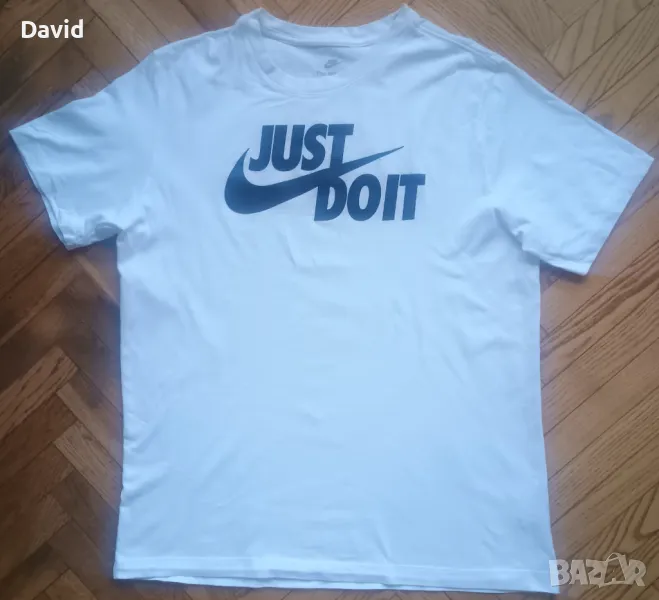 Оригинална мъжка фланелка Nike Just Do It Swoosh, снимка 1