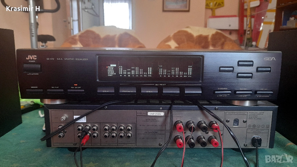 Продавам  Еквалайзер JVC SE  472, снимка 1