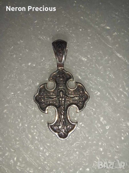 Сребърен кръст 31мм, снимка 1