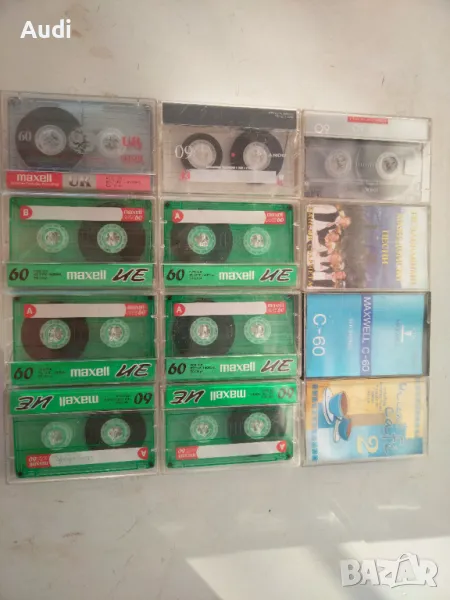 Чисто нови аудиокасети   MAXELL UE 60 Цена за брой 20лв. Изпращам по Еконт с преглед и тест, снимка 1