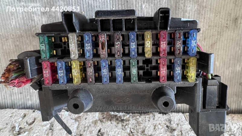 Контролен Модул (Бушонно Табло BSI / BSM ) за Ford Fiesta - 94FG14A073AA / YS6T14K150AB, снимка 1