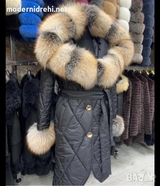Дамско палто с богата Лисица код 150, снимка 1