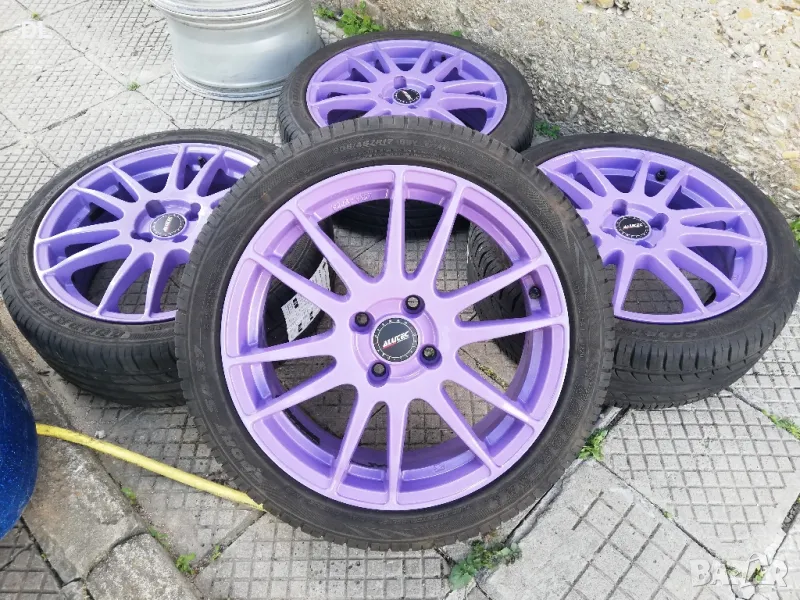 17 4х108, 17 4x108 тип OZ Superleggera с почти нови 205 45 17, снимка 1