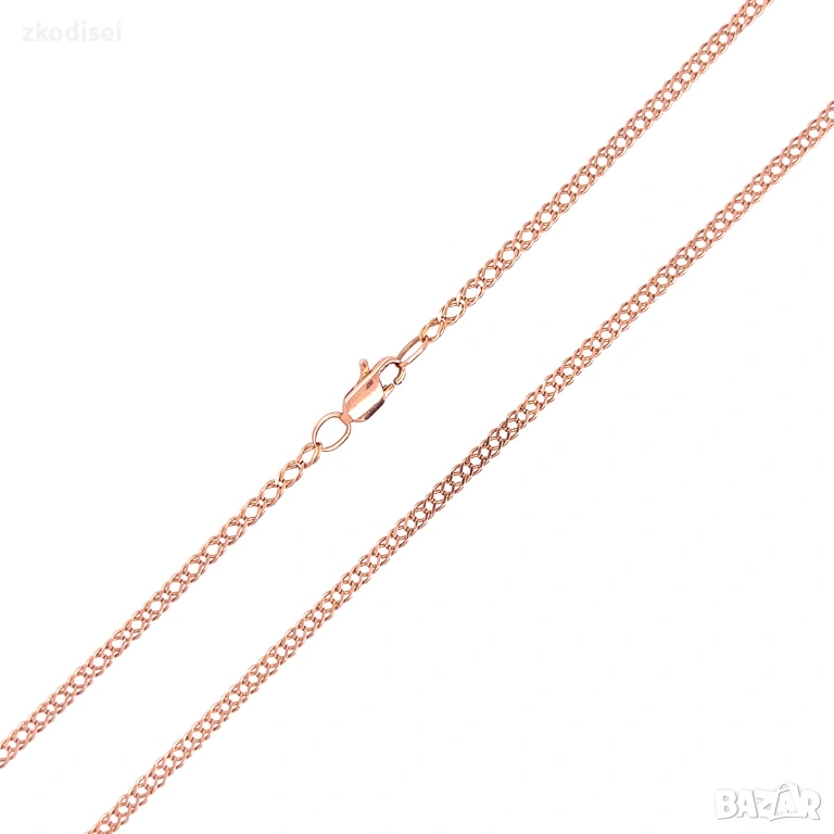 Златен синджир 4,49гр. 53,0см. 14кр. проба:585 модел:35015-5, снимка 1