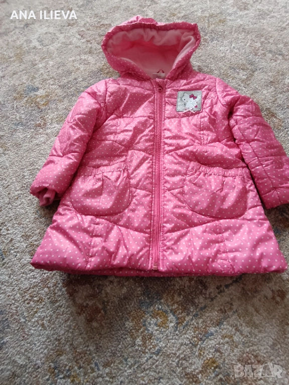 Зимно яке за момиче - 4-5 г., снимка 1