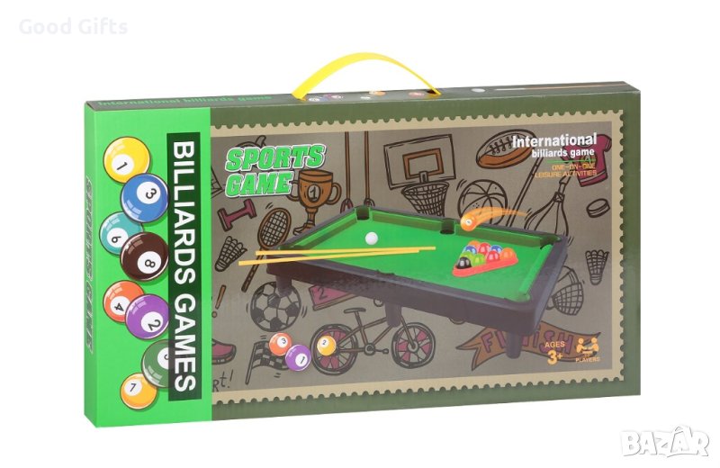 Детска билярдна маса пълен комплект, снимка 1