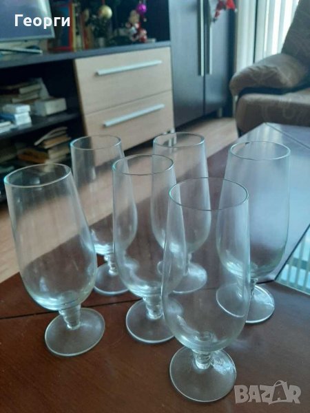 Стъклени чаши 6 бройки комплект, снимка 1