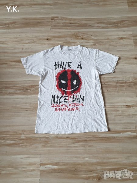 Оригинална мъжка тениска Marvel x Deadpool, снимка 1