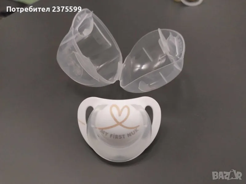 Залъгалка Star, 0-6 m + подарък, снимка 1