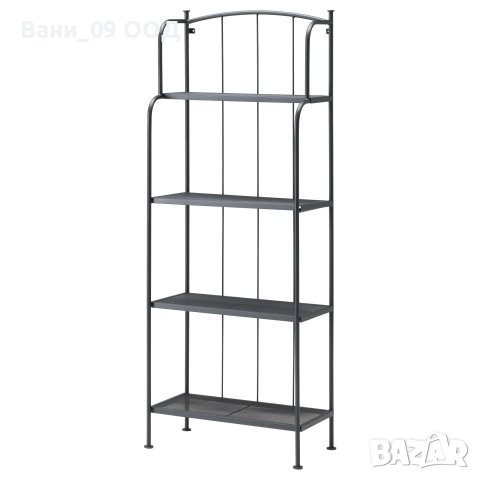 Стоманена градинска етажерка на 4 нива, снимка 1