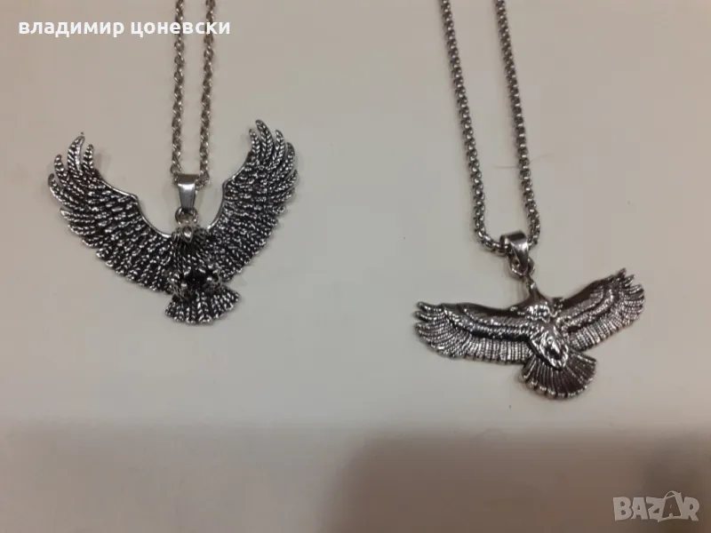 Мъжко метално колие,гердан,синджир,висулка, снимка 1