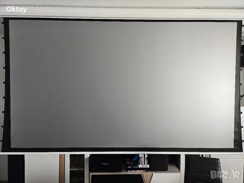 Elitescreens Cinegrey 5d прожекционен екран, снимка 1