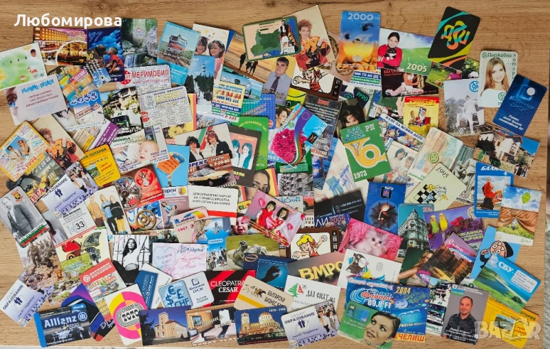 Ретро/За колекционери/160 календарчета, снимка 1