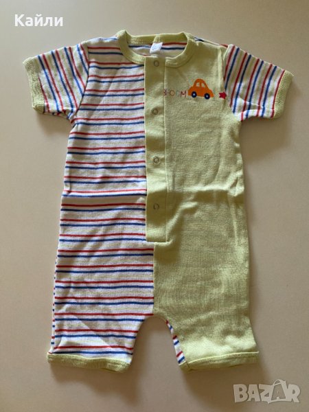 Боди с къс ръкав 62/68, снимка 1