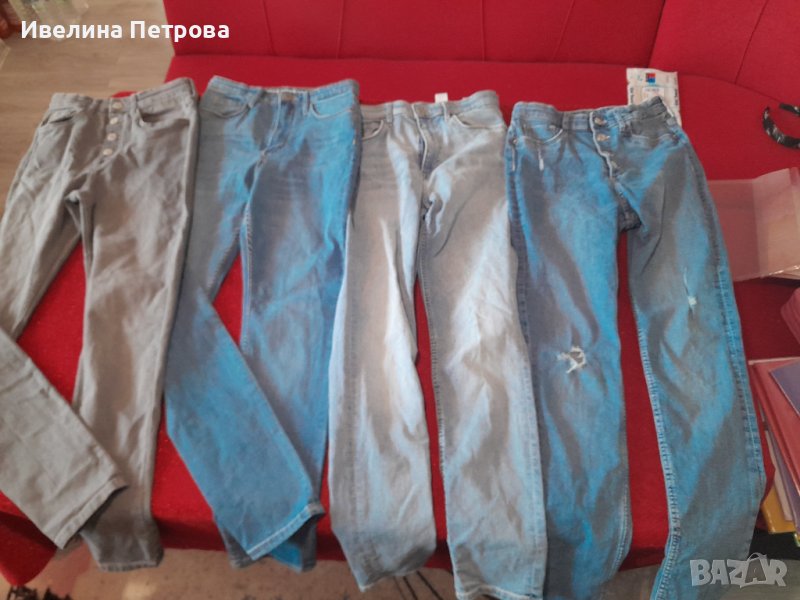  4 бр. Дънки Н&М 152 ръст, снимка 1