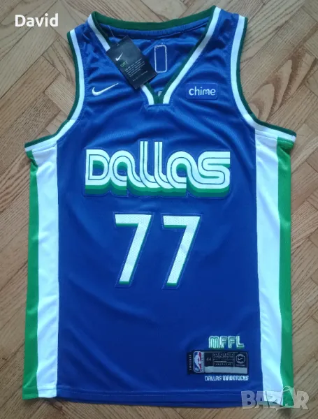 Нов потник на Dallas Mavericks x Luka Doncic City Edition, снимка 1