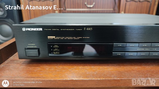 Pioneer F-445 Стерео Тунер , снимка 4 - Радиокасетофони, транзистори - 44174592