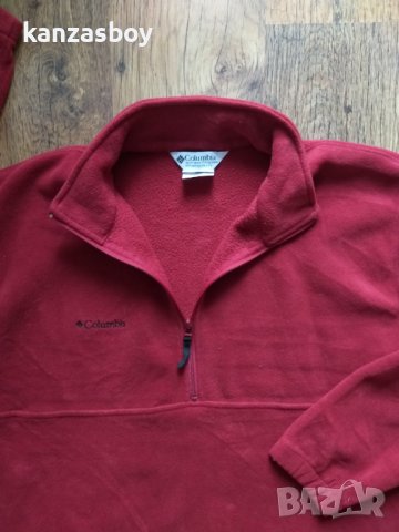 COLUMBIA Men's II Half Zip Fleece - страхотен мъжки полар ХЛ КАТО НОВ, снимка 2 - Спортни дрехи, екипи - 39341192