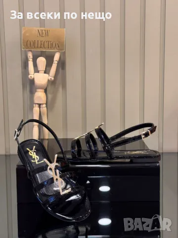 Yves Saint Laurent Дамски Черни Сандали Код E370