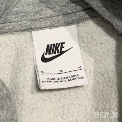 Оригинално мъжко горнище Nike Club Fleece | M размер, снимка 4 - Суичъри - 47795360