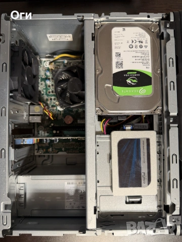 Компютър i7-7700, 12GB RAM, 256GB SSD , 1TB HDD, снимка 3 - Работни компютри - 54017336