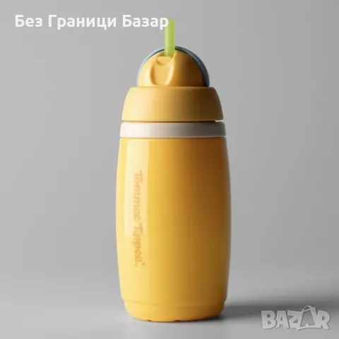 Нова Tommee Tippee 2 броя неразливаща се чаша със сламка, 266 мл, 12+ м, снимка 2 - Други - 49516839