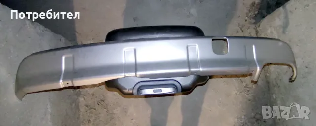 Оригинална добавка за задна броня Mitsubishi Outlander / Peugeot 4007 / Citroen C-Crosser, снимка 2 - Части - 49032121