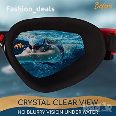 Нови Унисекс очила за плуване с UV защита, против мъгла и без течове, снимка 3 - Водни спортове - 35083475