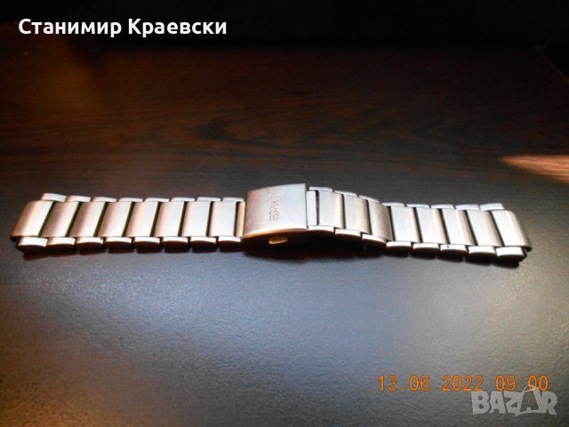 Esprit -watch strap original -  metal 16mm, снимка 1 - Каишки за часовници - 37285128
